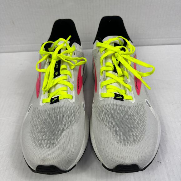 Brooks Women's Launch GTS 9 White/Pink/Nightlife Running Size 9.5 1103871D148 - Picture 2 of 6